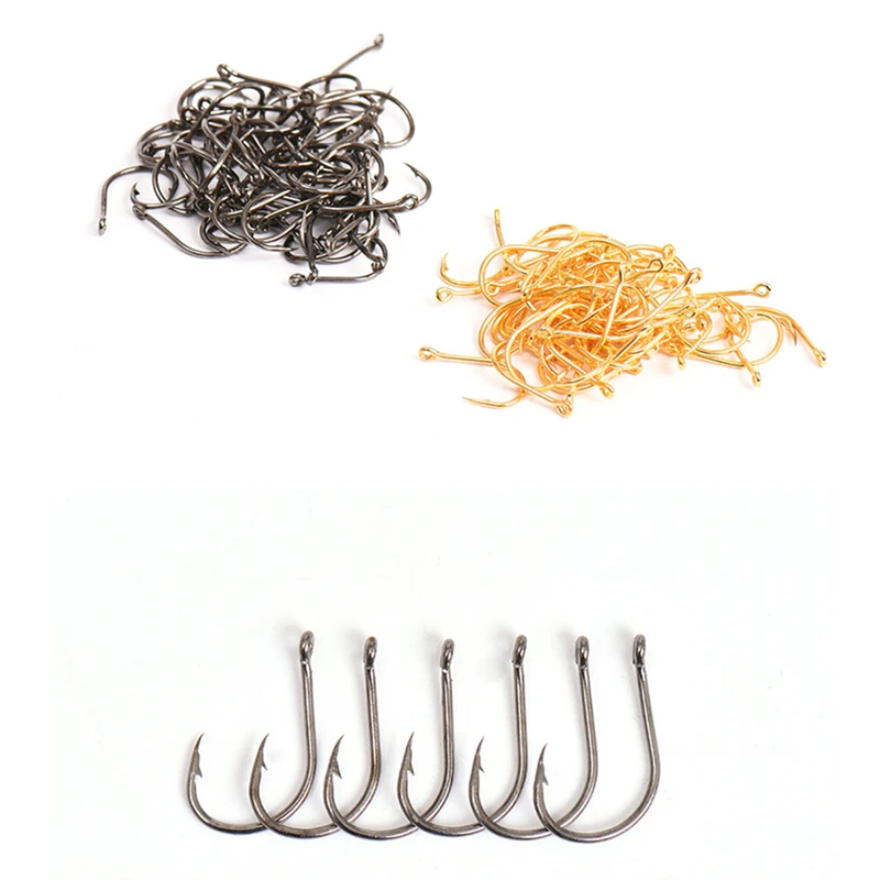600 штук/кор. рыболовные крючки из высокоуглеродистой стали Крючки с отверстием