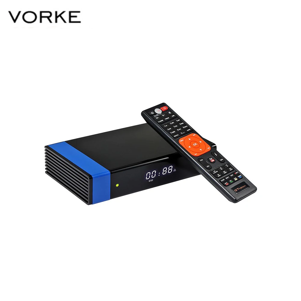 Vorke GTMEDIA V8 NOVA DVB S2 1080 P медиаплеер коробка Поддержка WI FI H.265 32Bit OSD|Спутниковое ТВ| |