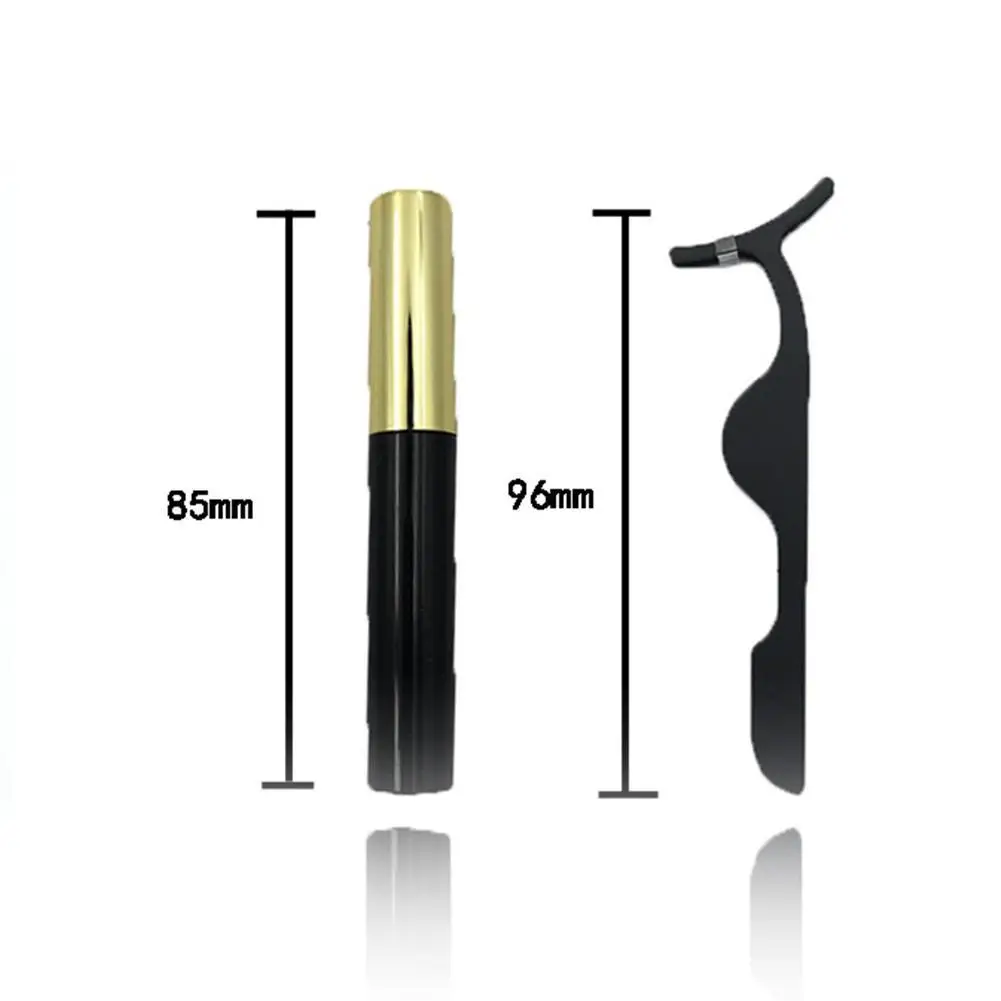 3pcs/set Magnetic eyelashes with Magnetic Eyeliner Eyelash applicator 3D natural false eyelashes Kit magnet false eye lashes