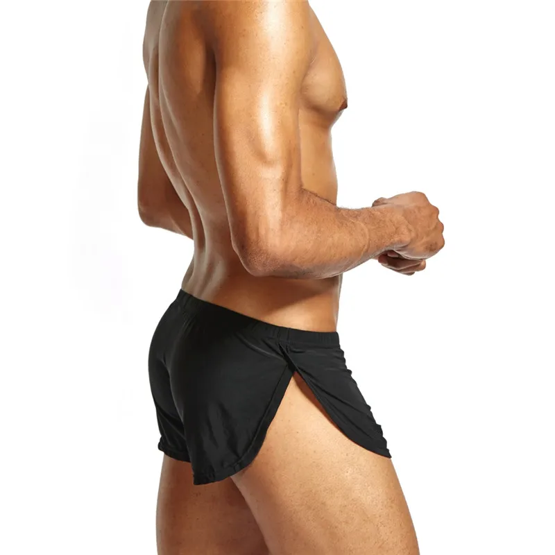 JOCKMAIL, 4 шт./лот, однотонное нижнее белье, мужские боксеры, трусы-боксеры из Ice Silk, мужские трусы, сексуальное мужское нижнее белье, cueca, боксеры, homme, боксеры, шорты для мужчин