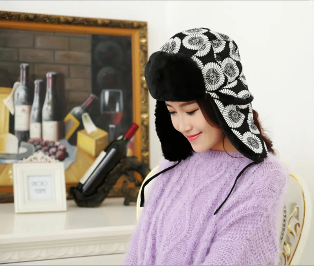Yyun зима плед ушанка gorro russo mundial 2018 Специальное продаж Для женщин бомбардировщик hat