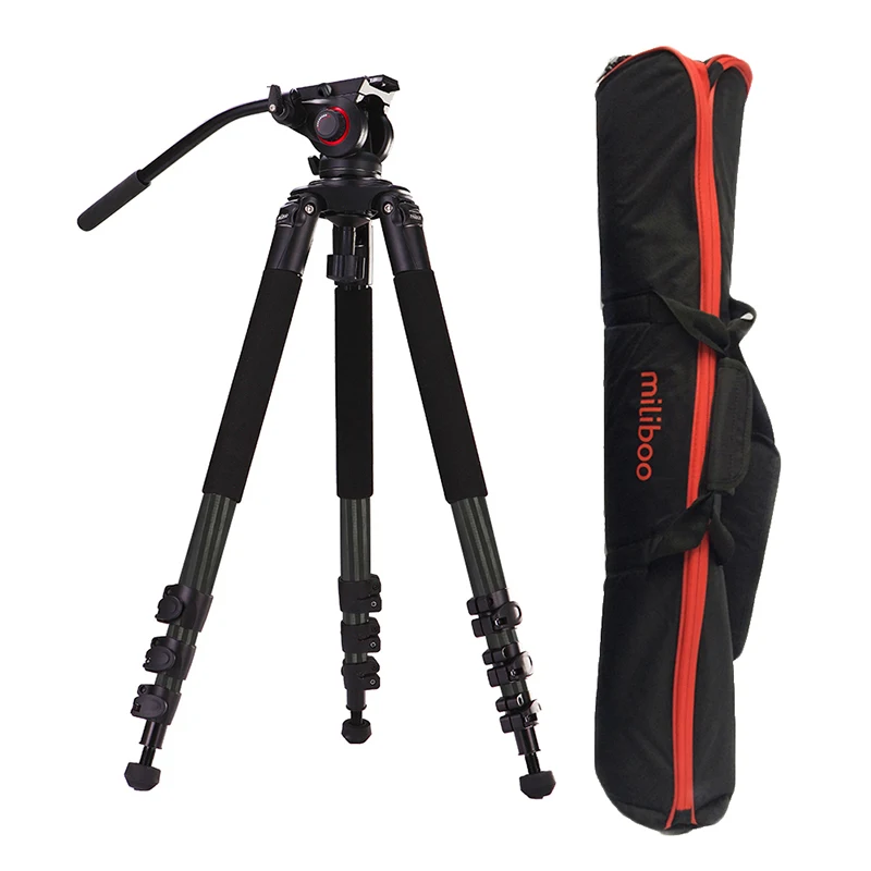 Штатив miliboo из углеродного волокна для профессиональной камеры 25 кг 75 мм/100