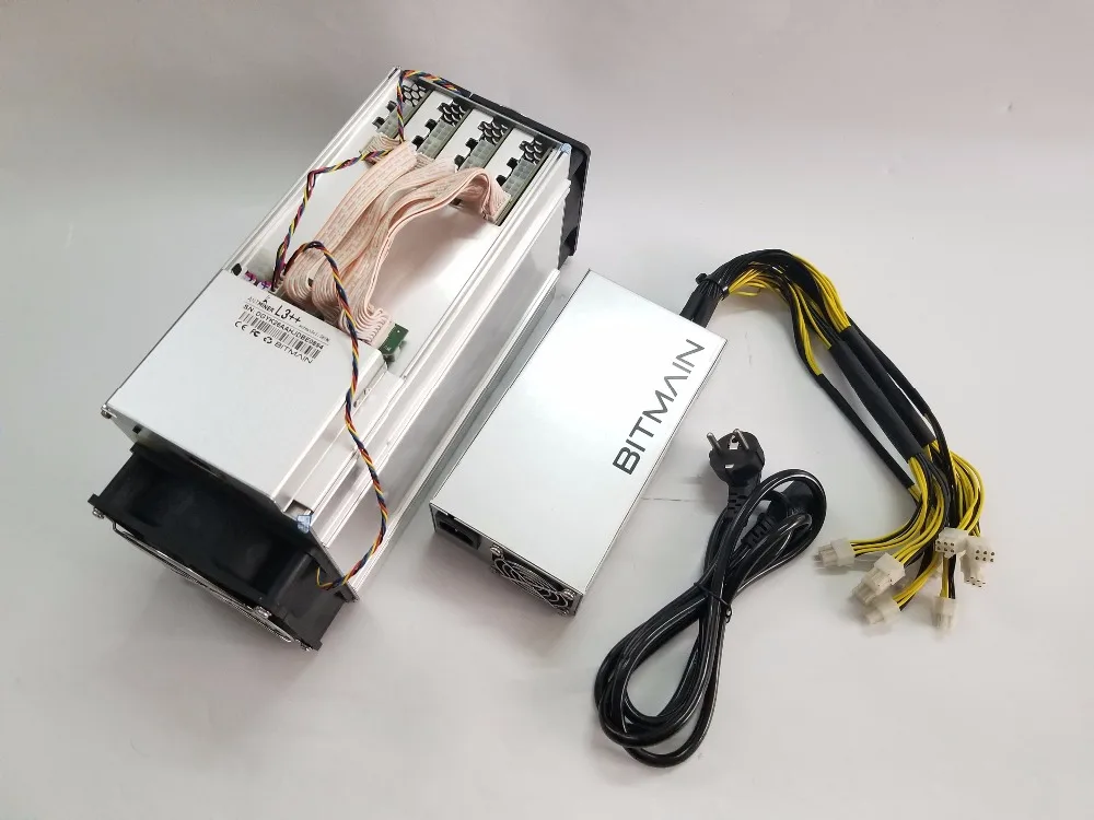Новый ANTMINER L3 ++ 580 м с блоком питания BITMIAN Scrypt Miner LTC Litecion Mining Machine лучше чем + S9
