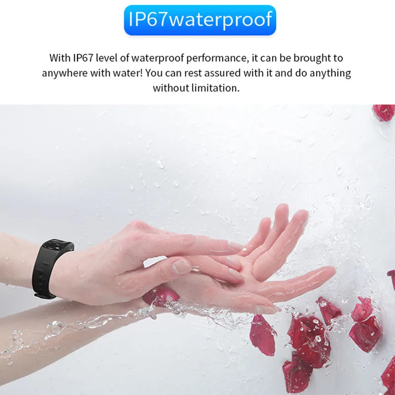 Лидер продаж мужской смарт-браслет мониторинг сердечного ритма сна Bluetooth счетчик