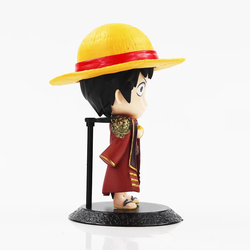 15 см соломенная шляпа Пиратская Обезьяна D. Luffy украшение торта ПВХ экшн фигурка