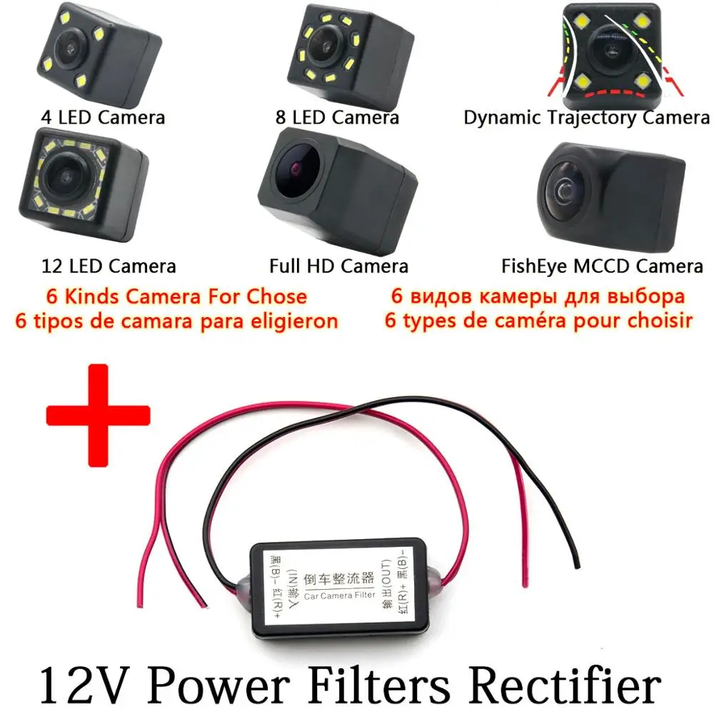 Camera n Filters Для Mercedes Benz B Class Vito Viano Sprinter автомобильный CCD светодиодный резервный видеорегистратор заднего вида для парковки ЖК-монитор беспроводной комплект - Название цвета: Camera n Filters