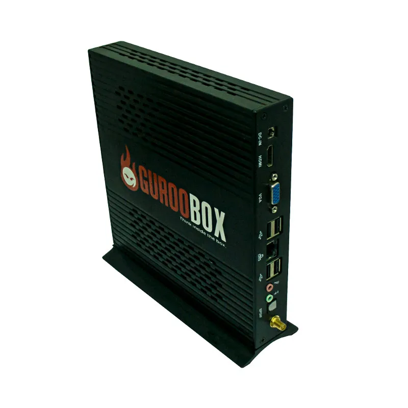 Full HD Двухъядерный 1,6 ГГц 8G SSD 2G Оперативная память мини настольный компьютер WI-FI 150 МБ/с. Алюминий шасси ITX Архитектура