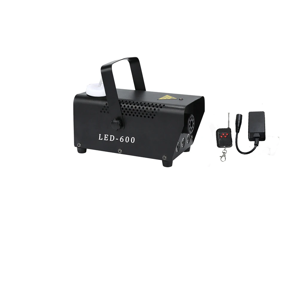 RGB 3IN1 Цветная противотуманная машина 500 Вт с дистанционным управлением для дискотеки, свадебного фоггера, сценический проектор для дома, DJ дымовая машина - Цвет: RGB 3IN1