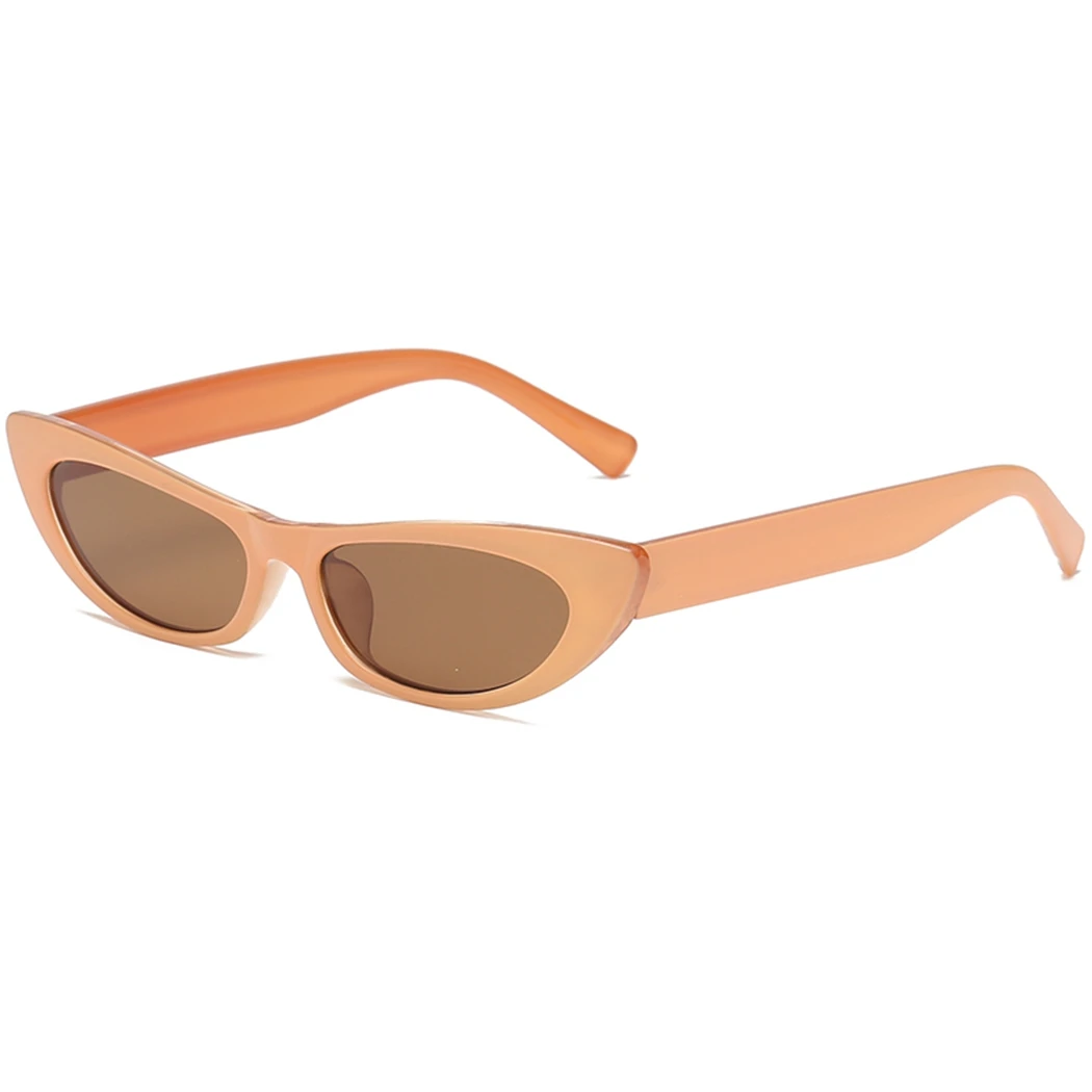 Новые модные маленькие солнцезащитные очки Cateye женские 2019 Винтажные