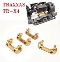 110 rc trx4 front bumper mount gold servo relocation mount for traxxas trx 4