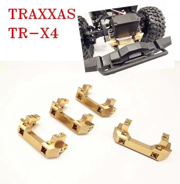 Держатель переднего бампера для Traxxas Золотое сервоприводное крепление 1/10 RC