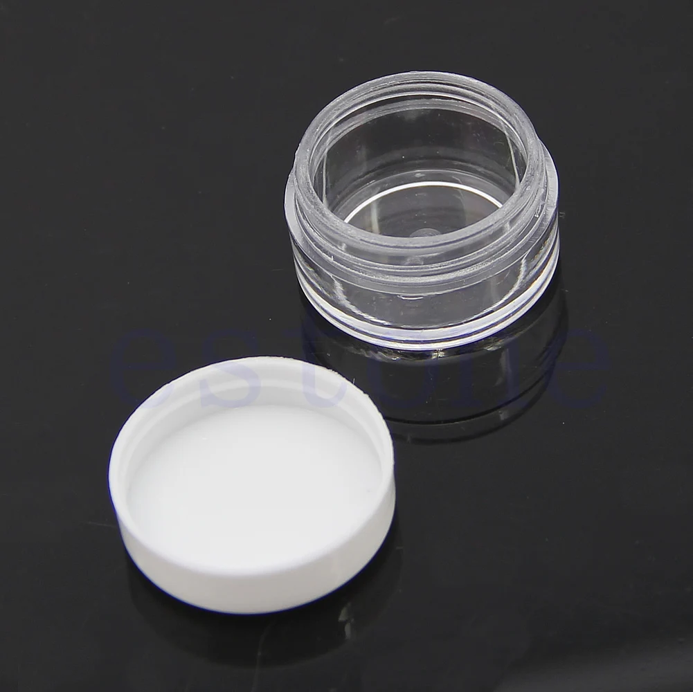 

20Pcs Eyeshadow Makeup Face Cream Container Portable Cosmetic Empty Jar Pot New