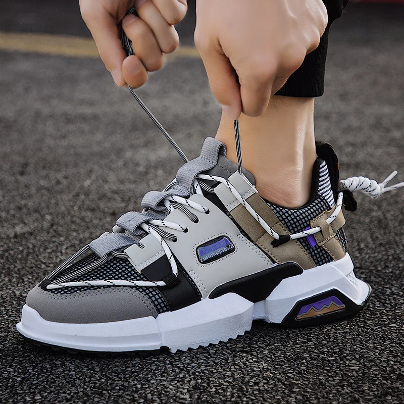 Мужская обувь ультралегкие кроссовки Tenis Masculino Новинка 2019 года дышащая для