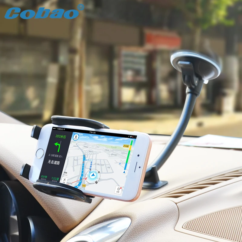 Cobao держатель для телефона лобовое стекло автомобиля 360 градусов вращающийся