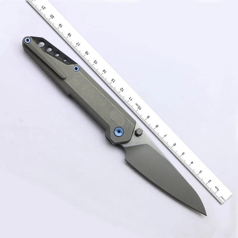 NOC MT-04 tactics folding knife KVT ball bearing M390 blade titanium handle camping hunting outdoor Survival knives EDC Tools |