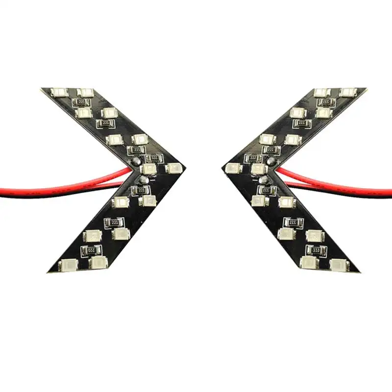 Хит продаж 2 шт. 14 SMD светодиодный индикатор со стрелкой зеркало заднего вида