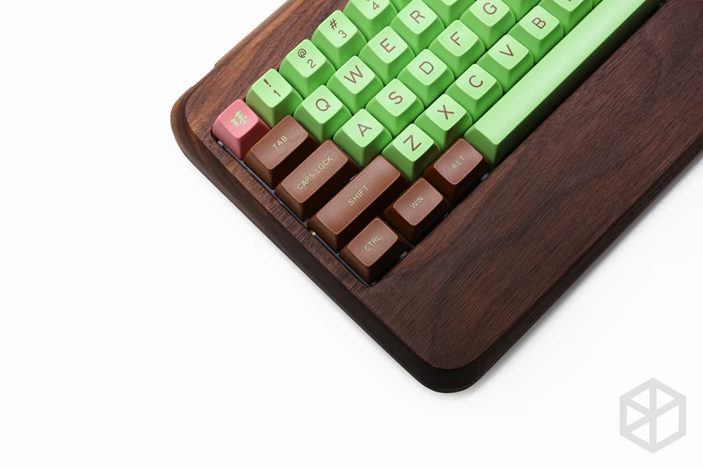 Maxkey abs doubleshot keycap sa профиль matcha для механической клавиатуры gh60 poker 87 tkl 104 108 ansi iso 96 84