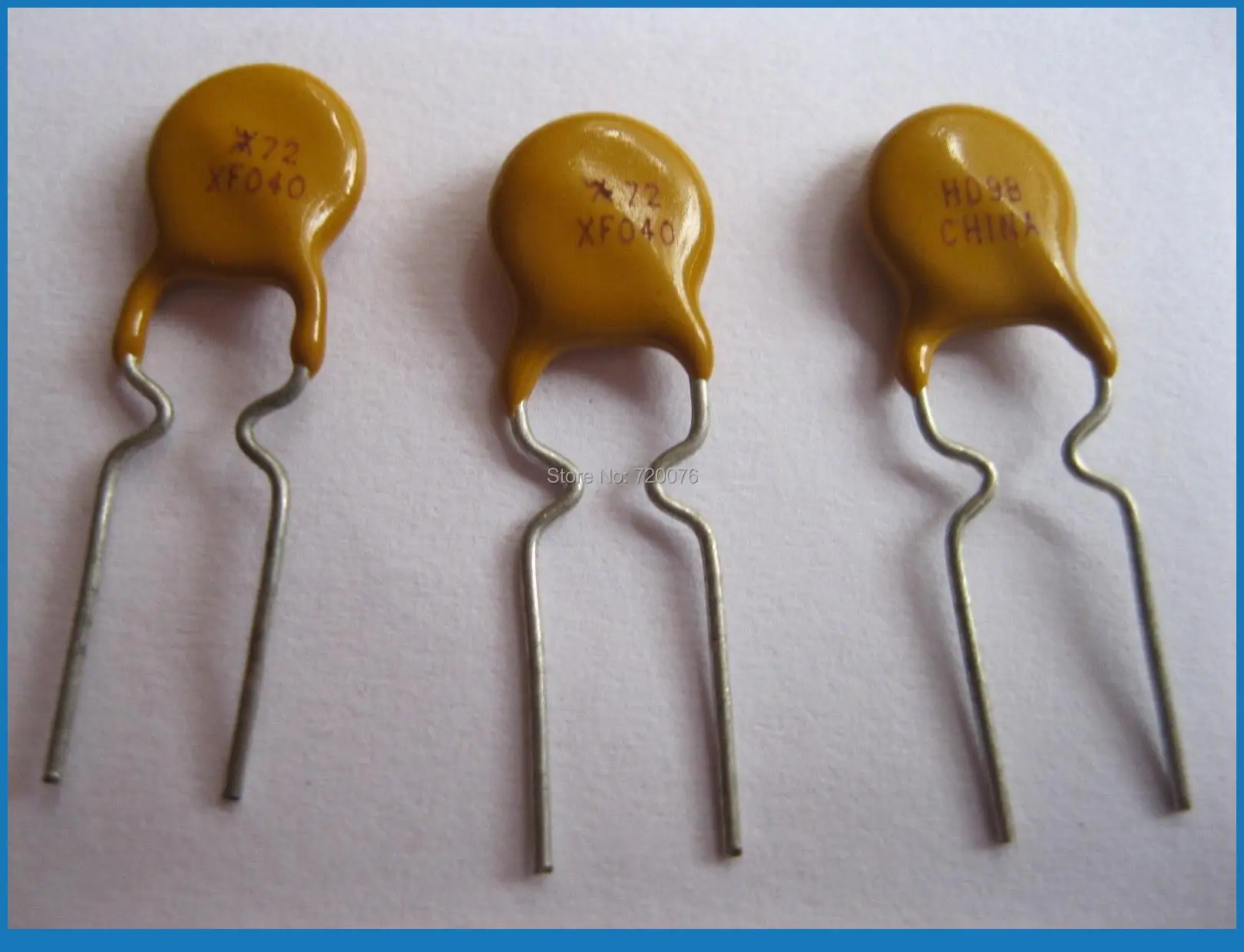 

100 pcs Resettable Fuse 72V 0.4A Radial Leaded PPTC PolySwitch New