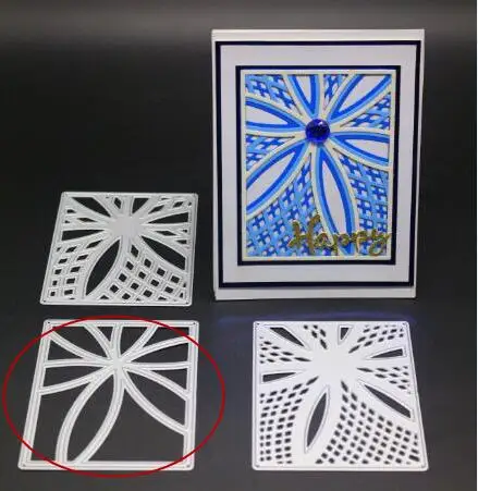 10x7.8cm Подарочные сумки для скрапбукинга металлические режущие штампы для трафареты для скрапбукинга DIY открытки в альбом украшения тиснение Складная матрица резец - Цвет: 10x7.8cm