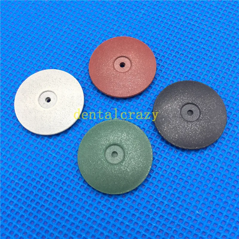 100pcs High Quality Dental Lab Polishing Wheels Burs Silicone Rubber Polishers 4 colors | Красота и здоровье