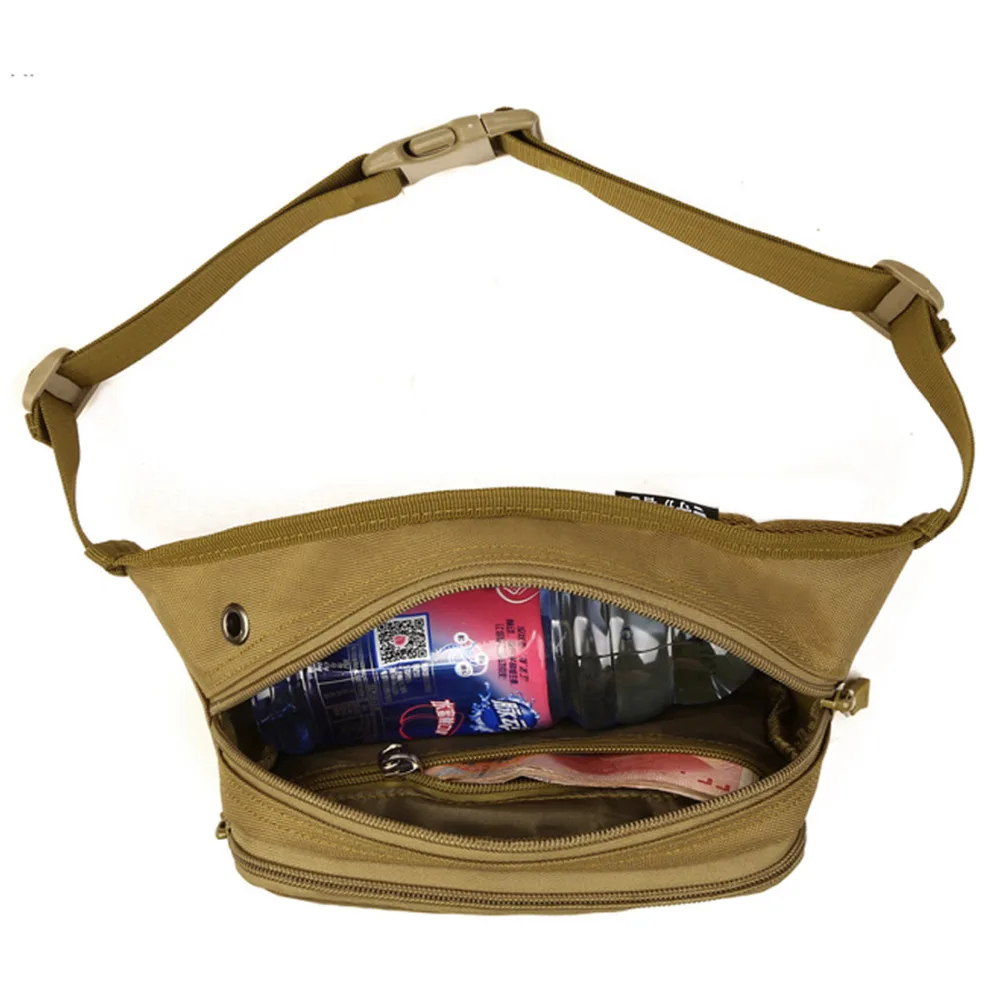 Водонепроницаемый нейлоновый поясной ремень для мужчин нагрудная Сумочка