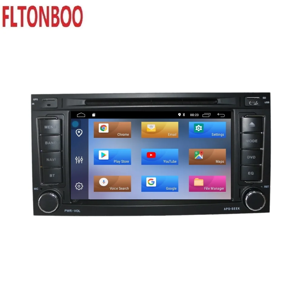 7 &quotAndroid 9 автомобильный радиоприемник с навигацией GPS dvd-плеер для VW touareg bluetooth