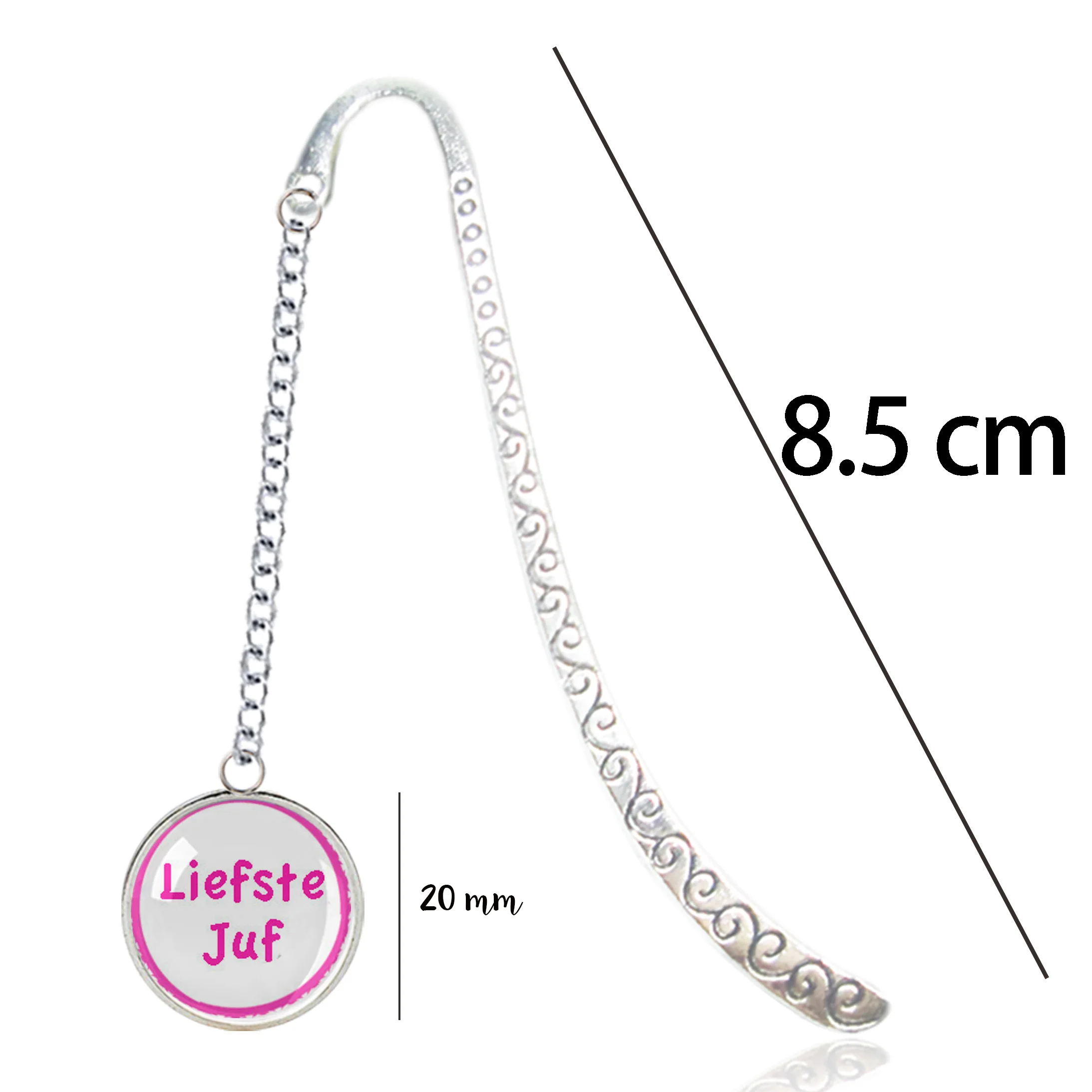 VOOR DE Liefste Juf leukste Meester глас Marque страниц Закладка для книги перстень bedankt juf | Закладки для книг -33031012478