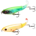 Приманка рыболовная Whopper plopper, 105 мм, 17 г, жесткая приманка, воблер, вращающийся хвост, с объемными глазами, 1 шт.