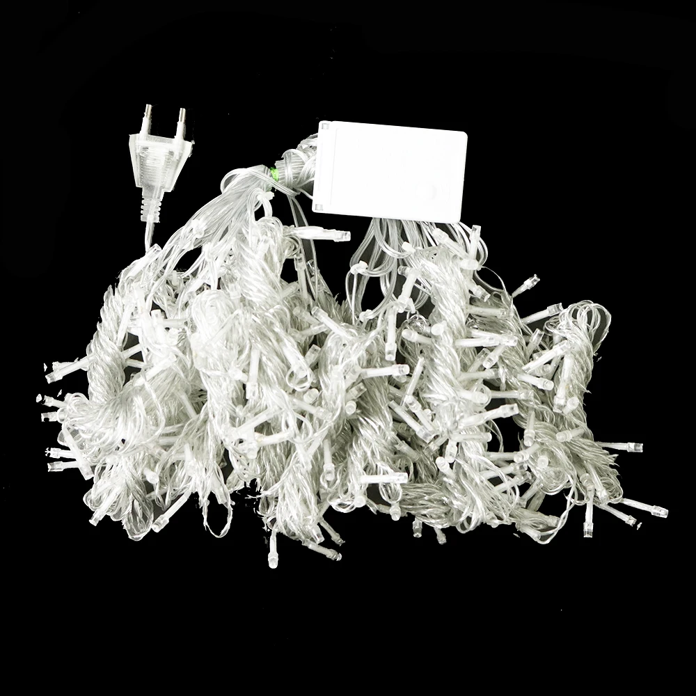 Праздничная светодиодная гирлянда занавеска 3*2 метра 200 светодиодов с