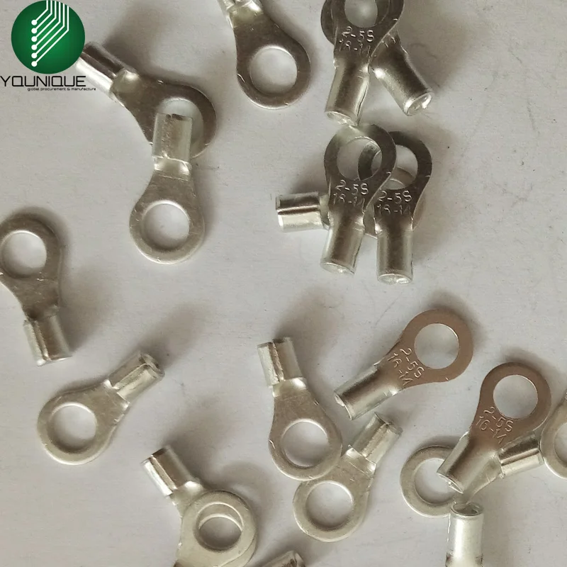 16-14 Gauge Uninsulated/ Non-Insulated Ring Crimp Terminal Electrical #4 #8 #10 1/4 5/16 3/8 1/2 | Обустройство дома