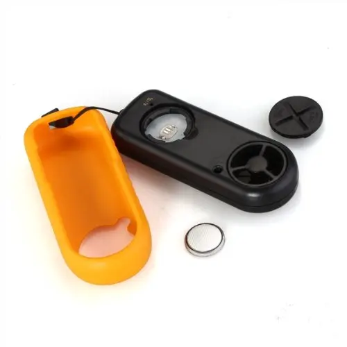 Полезный Ручной цифровой ЖК дисплей измеритель скорости ветра термометр