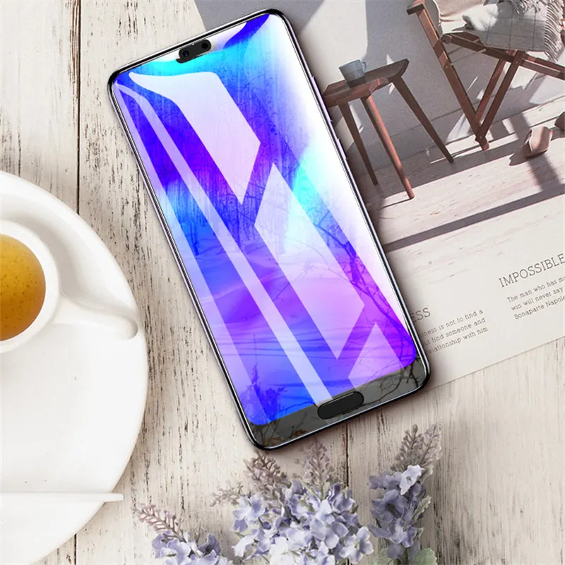 Полное покрытие закаленное стекло для HUAWEI honor 10 honor10 защитный чехол экрана 9H