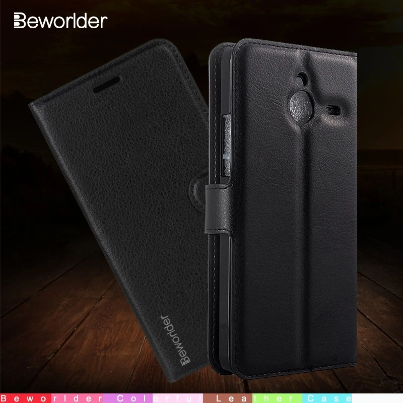 Кожаный чехол Beworlder для Microsoft Lumia 640XL 640 XL Модный Цветной Чехол Бумажник телефона