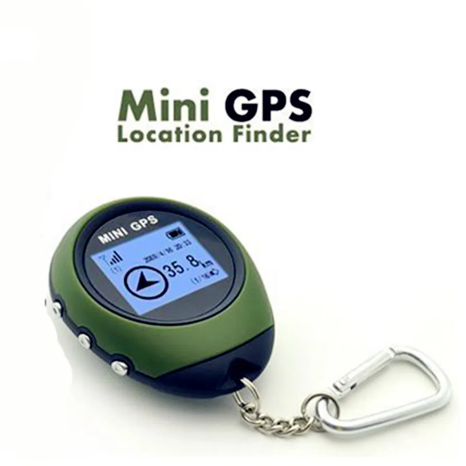 Мини GPS трекер портативный ручной навигатор с компасом для спорта на открытом