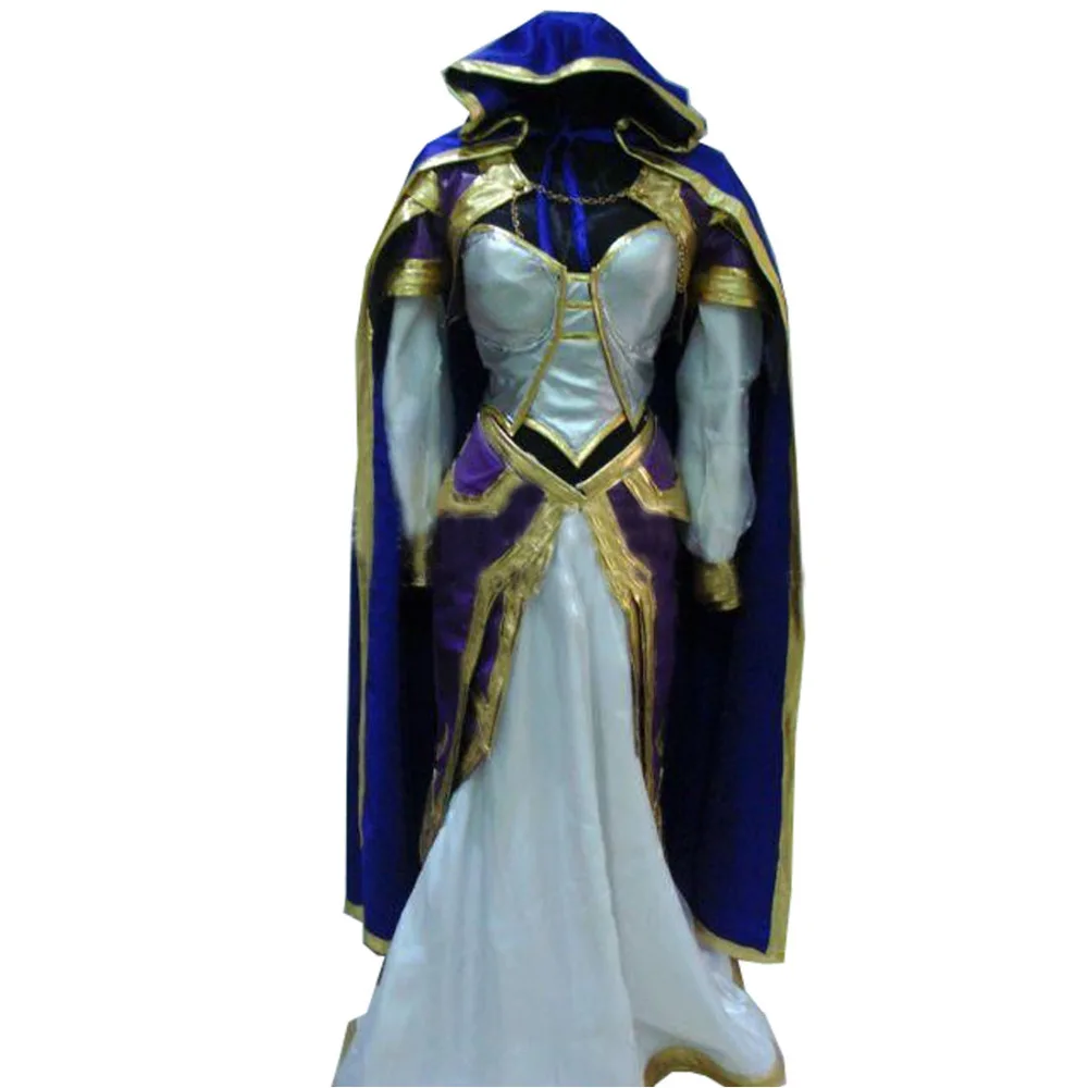 2017 Аниме игра Jaina Proudmoore Косплей Костюм | Тематическая одежда и униформа
