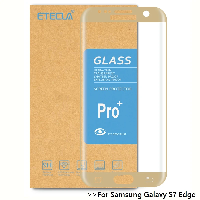 3 шт Для Samsung Galaxy S7 закаленное стекло на Edge G930f G930v G9300 защита экрана HD|screen protector glass|s7