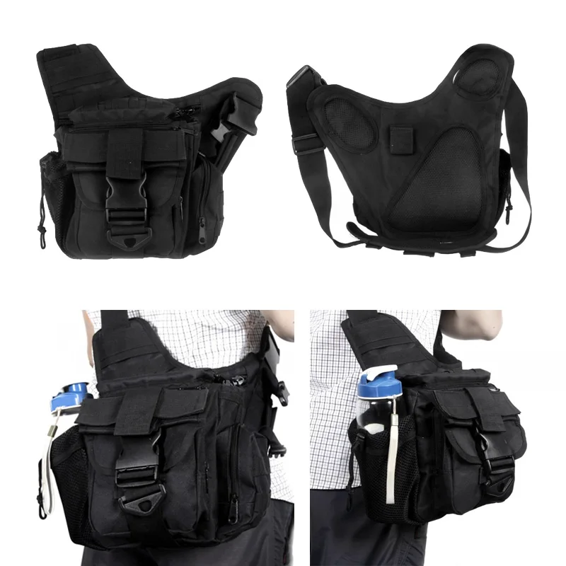 Molle военный тактический наплечный ремень сумка для альпинизма Водонепроницаемая