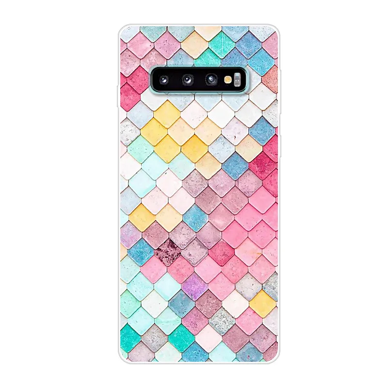 Для samsung Galaxy S10 Plus чехол s 10 Lite S10E E мягкая задняя крышка из ТПУ для Galaxy S10 S10Plus силиконовый чехол для телефона s Coque S10Lite - Цвет: 14
