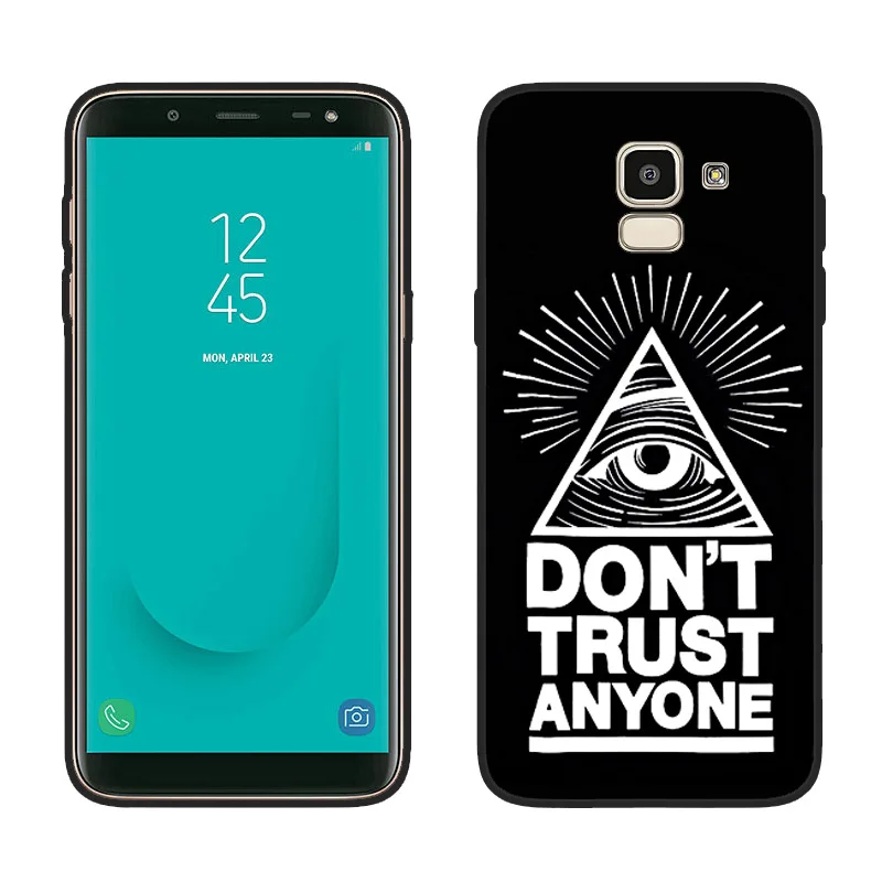YIKS FOR Coque Samsung Galaxy J6 2018 Case Cover EU J600 J600F SM-J600F Soft Silicone Phone Back sFor | Мобильные телефоны и