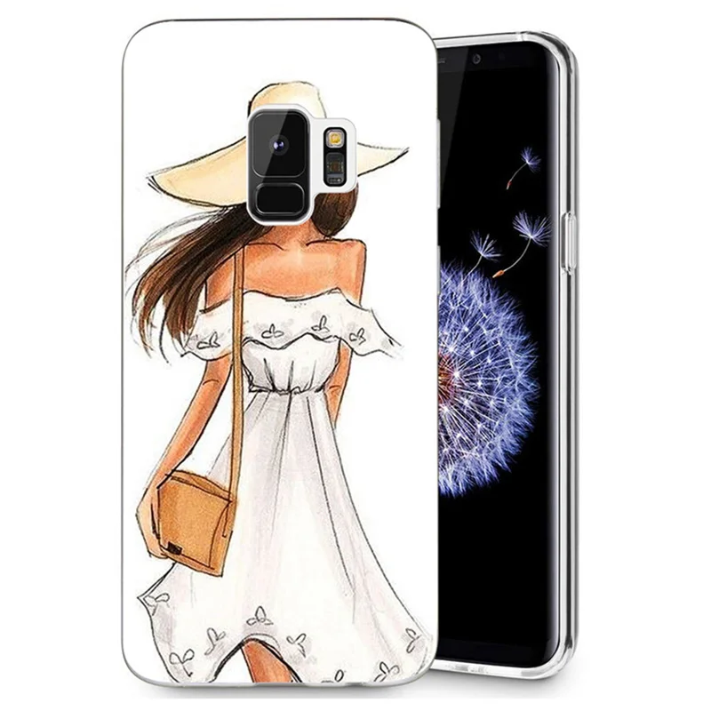 Для samsung Galaxy S3 S9 S9Plus S8 плюс S7 edge Note 8 красочный чехол из ТПУ Мягкий звездного неба