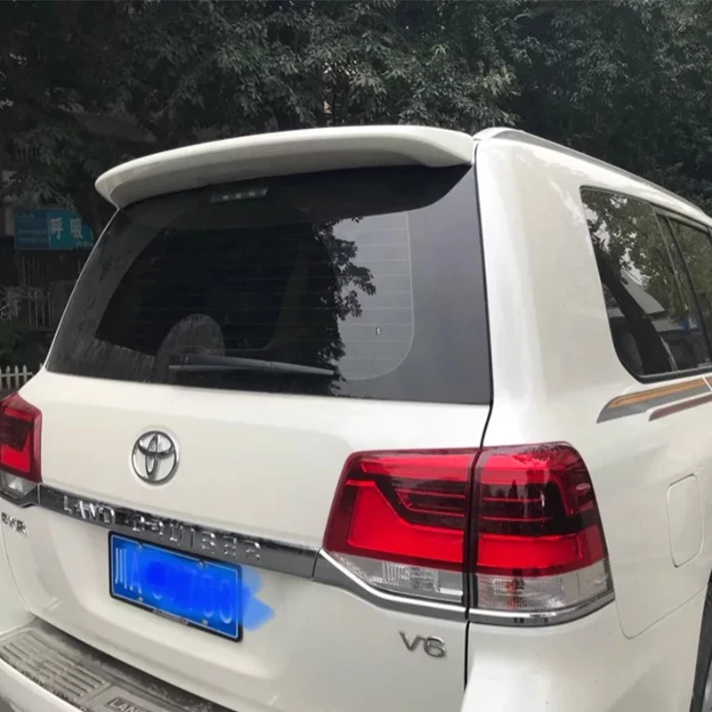 Для Toyota Land Cruiser Prado LC200 LC 200 ABS пластик задний спойлер land cruiser спойлер грунт или DIY Цвет
