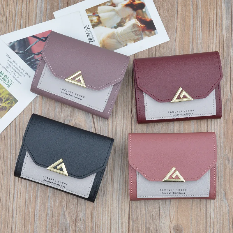 Женский кошелек восхитительный модный металлический с буквенным дизайном