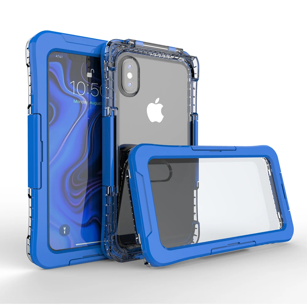 IP68 Водонепроницаемый чехол для iPhone X XR XS Max 8 7 Plus 6 6S 5 5S SE чехол для телефона водонепроницаемый чехол для iPhone 11 Pro Max