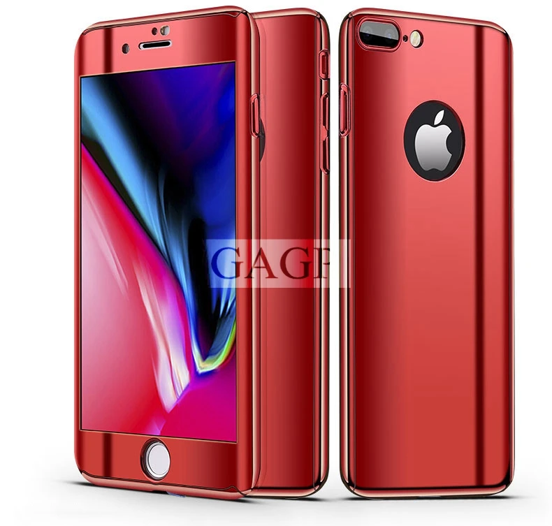 Для iphone XS MAX iphone 6 s 6s плюс 360 полная защита Зеркало чехол для iphone 7 Plus iphone X 10 чехол для Apple 8 XR Coque