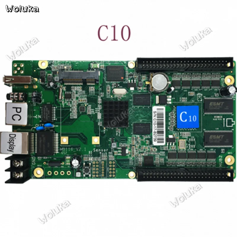 HD-C10/C10C/C30 светодиодный дисплей асинхронная полноцветная карта управления