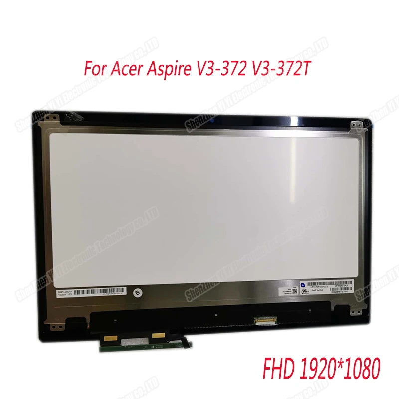 Глянцевый сенсорный ЖК-экран 13 3 дюйма для Acer Aspire V3-372T-5051 полная сборка |