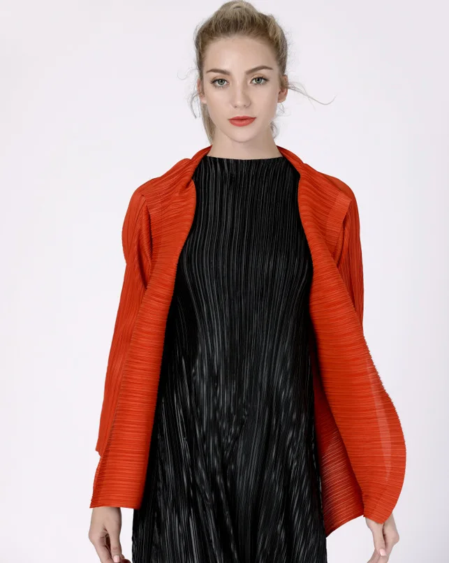 Changpleat 2019 Весенняя новая дизайнерская женская куртка с длинным рукавом miяка