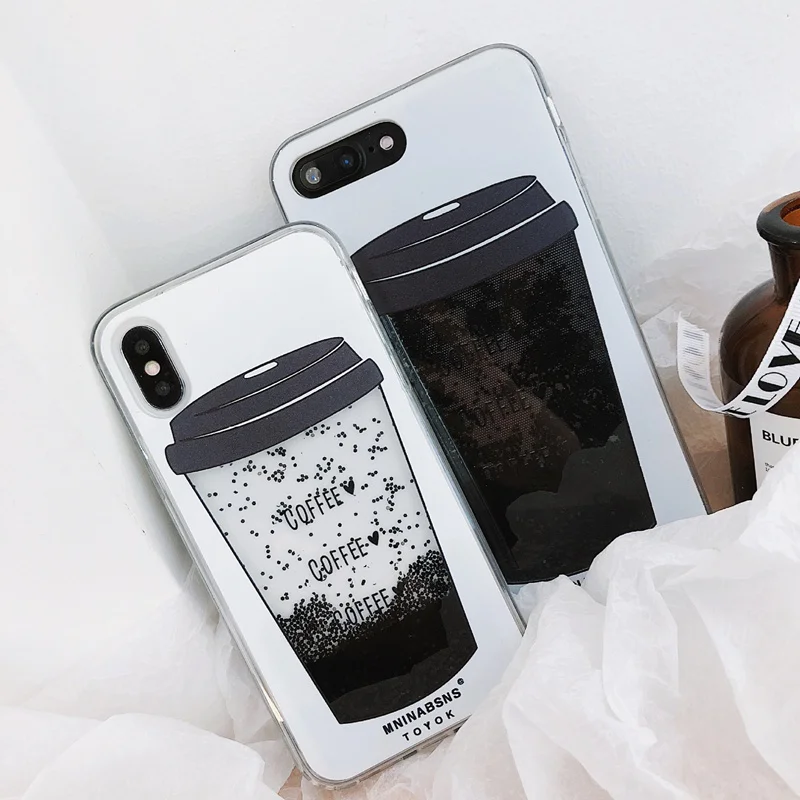 Высококачественный защитный чехол для OPPO A3S R17 RX17 Neo K1 R15X F9 Pro F5 Молодежные A73 A79 A83 A59 A57 A39 F1S F3 F3 плюс Чехол Мягкий Кофе чашка с принтом зыбучих песков caover