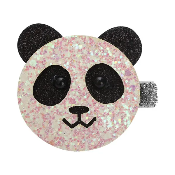 Panda InSowni 1 шт. блестящие заколки-Аллигаторы для волос заколки для маленьких девочек - Цвет: Panda