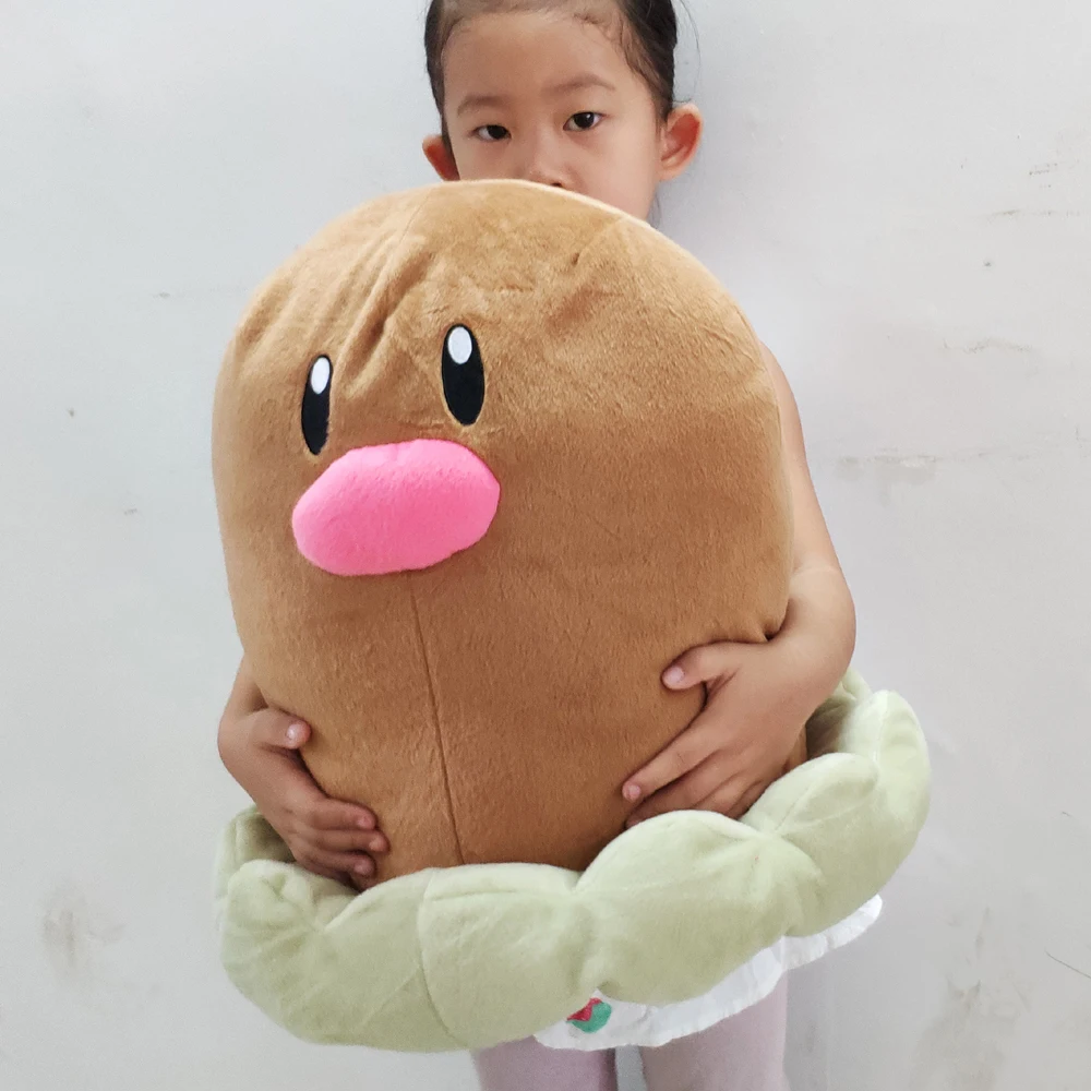 

Rare pokemon Large Official Focus Diglett Stuffed Plush Doll New